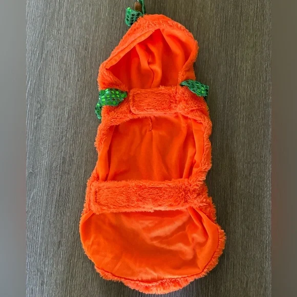 Pumpkin pet costume, Medium, Halloween - Picture 3 of 6